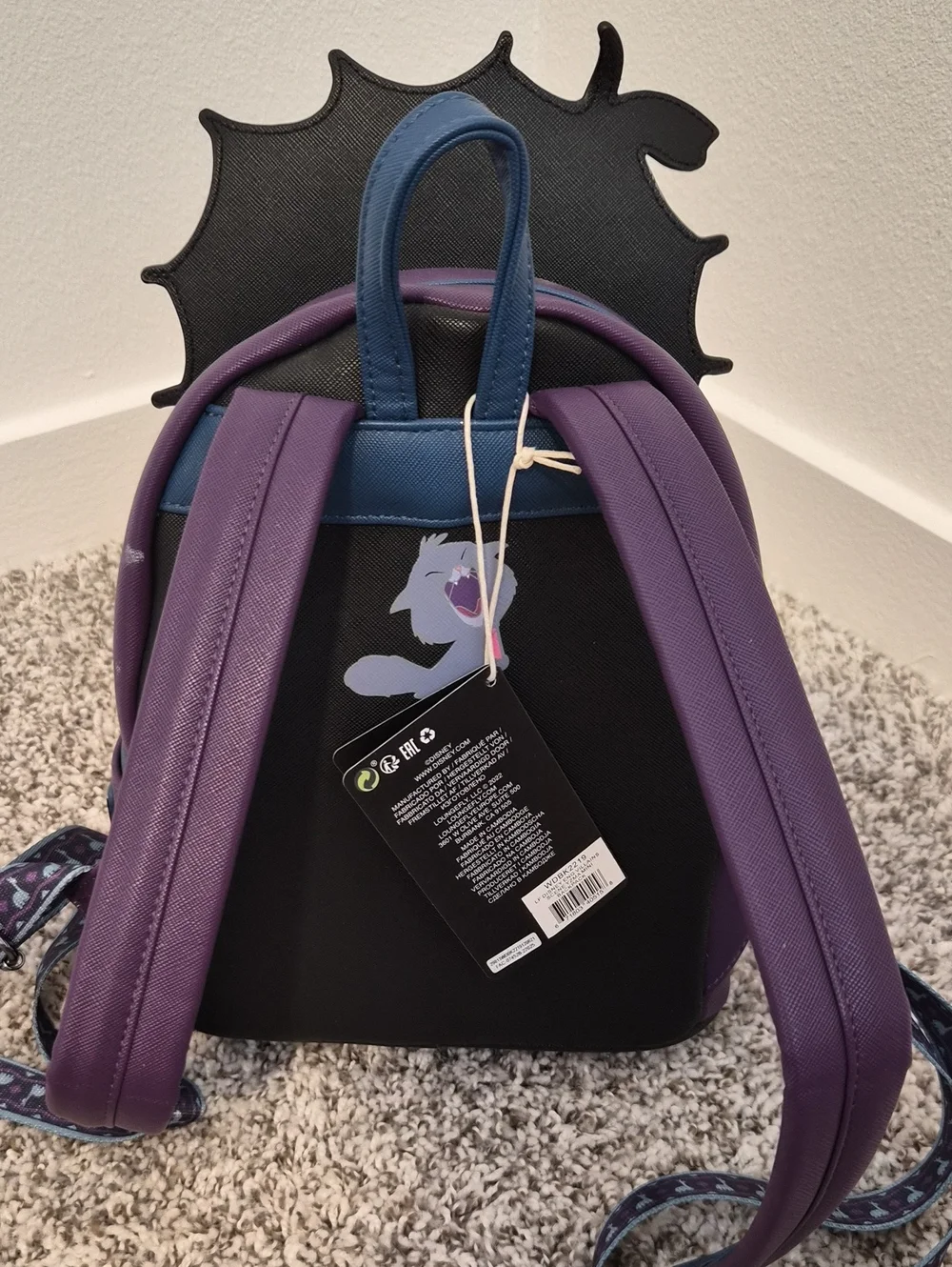 Disney LOUNGEFLY villans Yzma NWT